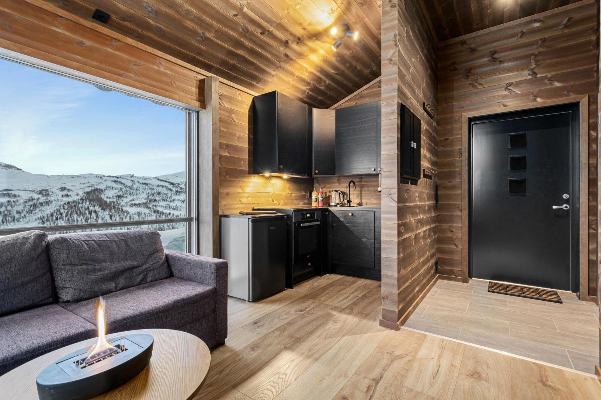 Exclusive Mountain Cabin With Spectacular Views At The Top Of Hodlekve With Possibility Of Extra Unit 桑恩达 外观 照片