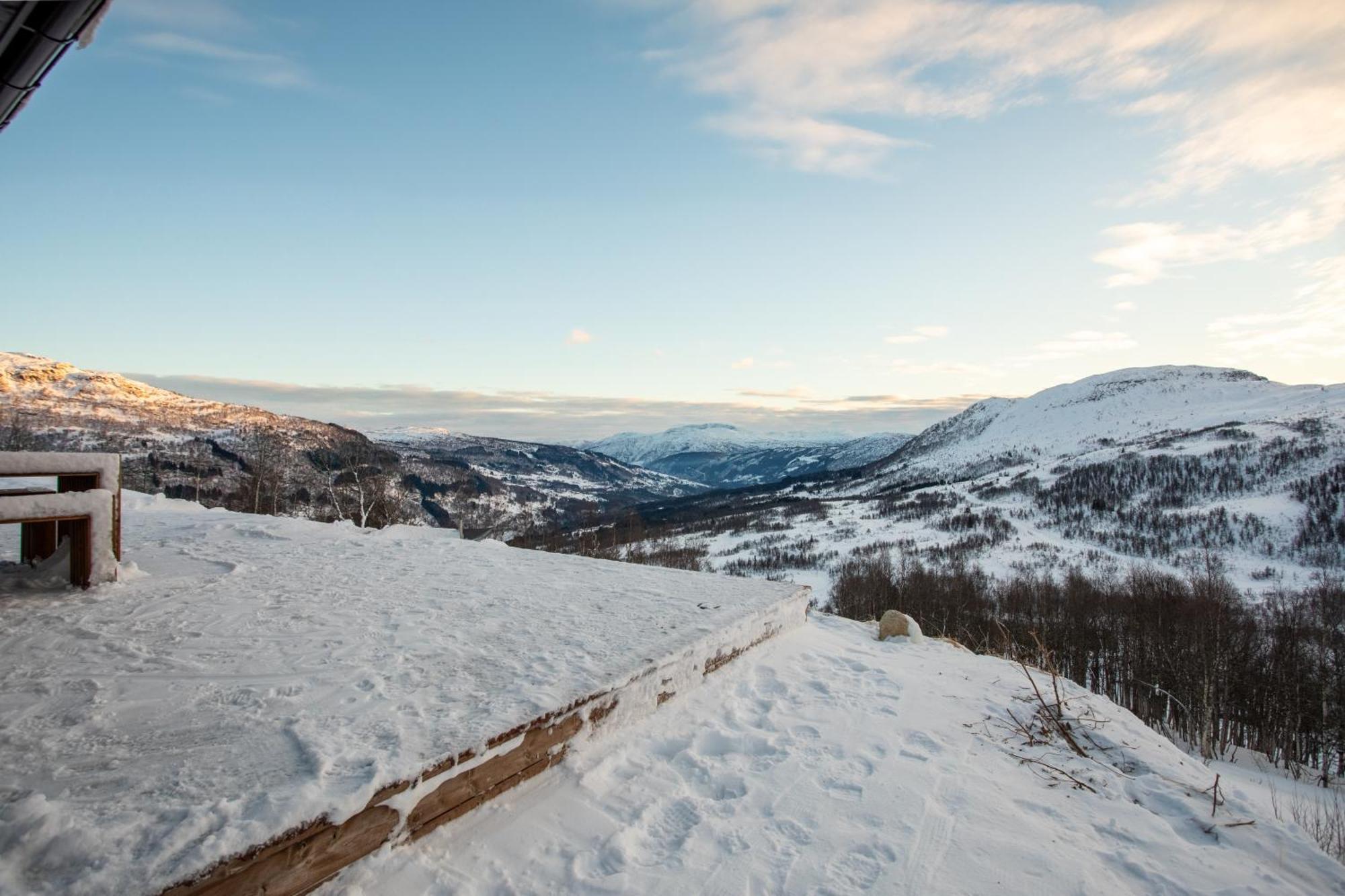 Exclusive Mountain Cabin With Spectacular Views At The Top Of Hodlekve With Possibility Of Extra Unit 桑恩达 外观 照片